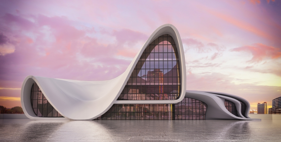 Zaha Hadid Cultural Center azerbaiyán
